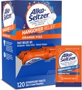 Alka- Seltzer másnaposság enyhítő tabletták, gyors megkönnyebbülés kezdődik körülbelül 15 perc a fejfájás, Body Aches & Mentális fáradtság, Bachelorette Party & agghelor Party, Dispenser Pack, 120 gróf