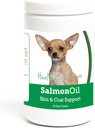 Egészséges Breeds Chihuahua Lazac Oil Puha Chews 90 gróf