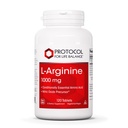 PROTOCOL LIFE MALANCE L- Arginine 1000 mg - Amino Acid - Karbamid Detox - Protein védelem - 120 Veg Caps