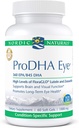 Nordic Naturals ProDHA Eye - Fischöl, 360 mg EPA, 845 mg DHA, 20 mg FloraGLO Lutein, 4 mg Zeaxanthin, Unterstützung für neurologische Funktion und Langzeit-Augengesundheit*, 60 Weichgel