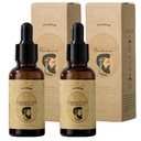 Beard Oil 2- Pack - Avocado, Macadamia & Safflower Oil Blend for Men Mediterrane 124; Softes Coarse Hair, Deep Moisturizer & Growth Treatment - Mineral Oil Formula