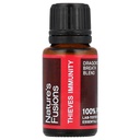 Természet fúziók immunitás tolvajok olaj esszenciális olaj keverék - 15 ml - Germ Fighter, Health Guard, Aceite Ratero - Dragon 's Breath Protective - Szegfű, Lemon, Fahéj, Eucalyptus, Peppermint, Oregano