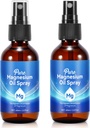Topical Magnézium Oil Spray, Tiszta Magnézium Oil Spray for Feet, 100% Tiszta, gyors felszívódás - Natural Source with Powerful Blend of Essential Oils 2.02 fl oz (2 Fl Oz (2. csomag))