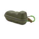 CASEMATIX Forest Green Travel Case Fits Asthma Inhaler, Tartalmazza csak ügy