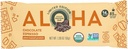 Aloha Organic Chocolate Espresso Protein Bars, 14g Plant- alapú fehérje, 85mg koffein, USDA Certified Organic, Gluten Free & Non- GMO, 1,98 Oz (12-es csomag)