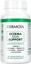 Ekzema kiegészítők - Formált Dyshidrotic Ekzema tabletták felnőttek számára - Eczema Relief, Célzás a beavatkozás Ekzema, irritált száraz bőr, és fokozott psoriasis kiegészítők