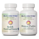 Dr. Clark Store Quick para- Zap Cleanse & Mimosa Pudica - Powerful Cleanse, Detox Support & Gut Health Formula