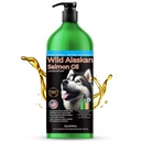 Izland Pure Wild Alaskan Salmon Oil for Dog & Cats, Omega3 Fish Oil, Liquid Supplement for Pets, Supports Immunrendszer & Heart Health, 33oz