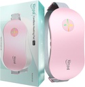 Slimpal Fűtés Pad for Perimal Cramps, Portable Cordless Electric Paating Pad for Menstrual Pain Relief Heat Belt, Recharable Wearable Heat Pad Ajándékok neki nő felesége barátnő, Rózsaszín