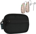 Beautyflier hallókészülék Pouch, hallókészülék eset zseb mérete, halláserősítő szállító tároló táska, Cochlear Implant kiegészítők, hallókészülék Mini pénztárca (csak eset)
