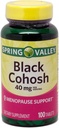 Spring Valley - Black Cohosh kivonat, 100