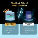 Olvadáscsíkok Melatonin 5mg, 30 Vegan Strips (Pack of 1) - 124; Natural Sleep Aid