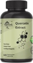 Quercetin kivonat kapszula Non-GMO, gluténmentes, Vegetáriánus támogatás Teljes egészségügyi erő energia (60 kapszula)