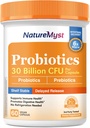 Probiotikumok, 30 milliárd CFU, 15 Strains, prebiotikumok férfiak és nők számára, Gut Health, Immun & Emésztési támogatás, Tartály stabil, késleltetett kiadás, 60 Vegan Caps
