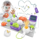 Science Kits for Kids - STEM Kits for Kids, Electronics Exploration Kit, Over 150 Projects, 14 Circuit Parts, STEM Educational Toy Gifts for Kid Boys Girls Ages 3 4 5 6 7 8 9 10 11