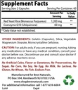 Legjobb természetes vörös Élesztő rizs CoQ10 & Niacin 500 mg