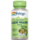 SOLARAY Black Walnut 500 mg - Whole Hull - Traditional Herbal Support Formula - Non-GMO Verified, Vegan, Lab Verified - 60- Day Guarantee - 100 Servings, 100 VegCaps
