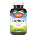 Carlson - L- Arginine, 675 mg, Promotes Egészséges keringési és kardiovaszkuláris rendszer, 90 kapszula