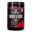 Wildress Athlete - Energy & Focus - Energy Booster for Women & Men - Energy Drink Mix with Natural koffein - Low- Carb, Zero Sugar Energy Drink Powder - 30 Serving Energy Drink Tub (Cherry Limeade)