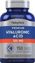 Piping Rock Hyaluronic Acid Supplement 124; 100 mg