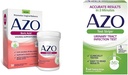 AZO Boric Acid Vaginal Suppostaries Supports Support Odor Control and Balance Vaginal PH, 30 Count Tract Infekció (UTI) Test Strips, Pontos eredmények 2 perc, 3 Count