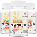 67,500 MG polifenolok kiegészítés - Erőteljes antioxidánsok és polifenol korvédelmi, polifenol Superfood, Quercetin, Resveratrol, Zöld tea, Plant- alapú és energia, Immuntámogatás, 270 kapszula