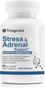Trexgenics Advanced Stress & Adrenal Support 5X ADAPTOGENS Ashwagandha, Rhodiola, Bacopa Bacosids, Panax Ginseng & Maca + B- Complex (60 Veg kapszula)
