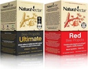 NaturaNectar Natural Bee Propolis Bundle - Bee Propolis Ultimate and Red Propolis - Immun- és Légzőrendszeri támogatás, valamint egészséges anyagcsere - 60 kapszula palackonként