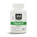 365 a Whole Foods Market, E-vitamin 1000 NE, 60 gróf