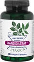 Vitanica Candidastat, Élesztőegyensúly kiegészítés és támogatás, Vegan, 120 kapszula