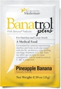 Banatrol ® Natural Anti- Hasmenés Prebiotikumokkal, Relief from krónikus hasmenés, IBS, Recurring Hasmenés, Klinikailag támogatott Medical Food, Non- Constipating, 25 szerváció (ananász)