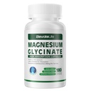 Magnézium-glicinát 400 MG / 100% kelátmentes magas abszorpciós, gyengéd gyomor, nem-GMO, 180 Vegetáriánus kapszula