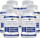 Kutatási ellenőrzött kurkumin - BioPerine, Curcumin C3 Complex - Vegan - Made in The USA - 360 kapszula