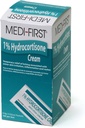 Hydrocortisone Anti- Itch Cream Packets for First Aid & Pressure Kits, 144 Pack