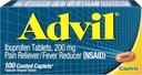 Advil bevont tabletta fájdalom enyhítő és láz csökkentő, Ibuprofen 200mg