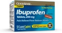 GoodSense Ibuprofen Pain Reliever / Láz redukáló kupak, 200 mg, 50- Count