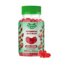 D3-vitamin Jelly Bean Gummees felnőtteknek, Immunitástámogatás, 2000 NE D-vitamin, Táplálkozási vegetáriánus kiegészítők, 120 Eper Blast Jelly bab, Kosher