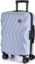 BAGSMART Carry On Poggyász 22x14x9 Légitársaság Engedélyezve, PC Hardside Suitcase, 20 Inch Carryon Spinner Wheels, Travel Poggyász Könnyűsúlyú Rolling Suitcase férfiaknak (lila)