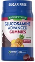 Nature 's Truth Glucosamine Gummeaux 124; 60 GM 124; Sugar Free Agriculture 124; Orange Ananász Flavor 124; Non-GMO & Gluten Free Supplement