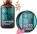 WILD FUEL Keto Candy és Saffron kivonat kiegészítés Energia és súlyvesztés bundle