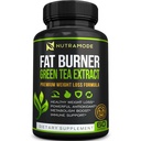 Premium Grüner Tee Extrakt Fettverbrennung Ergänzung mit EGCG-Natural Appetit Suppressant-Gesundheit Gewichtsverlust Diät Pillen, die schnell für Frauen und Männer-Detox Metabolismus Booster zu verbrennen Belly Fat Fast