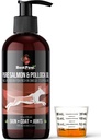 Pure Wild Alaskan Salmon & Pollock Oil for Dog & Cats Skin and Coat - Fish Oil Liquid with Pump - Supports Joint Function & Heart Health - Omega 3 Liquid Food Supplement - All Natural EPA + DHA - 8oz
