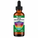 Cink Quercetin C-vitamin D3 Folyékony immuntámogatás szerves Echinacea Elderberry, Immune Defense Drops kiegészítés Adults - Vegan, Non-GMO, Gluten Free - 1 Fl Oz