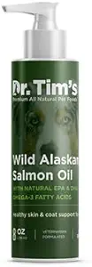 Dr. Tim 's Wild Alaskan Salmon Oil, 8 oz palack, zöld (WASO8OZ)