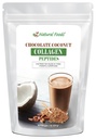 Z Natural Foods Chocolate Coconut Collagen Peptides, Hergestellt mit Kokosmilchpulver, Köstliches Proteinpulver für Gesamt Wohlbefinden, Zuckerfrei, Non-GMO, Glutenfrei, Kosher, 1 lb.