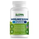 Aktív életmód 4X Magnézium-kiegészítés, Magnézium-glicinát, Taurát, Malate, Orotate Complex, Nyugodt alvás, GMO-mentes, glutén mentes, szója mentes, tejmentes, Lab tesztelt, Készült az USA-ban