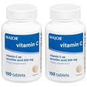 MAJOR Vitamin- C 250 mg Aszkorbinsav tabletta, 100 CT - 2 db
