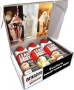 Labrada Lean Body Triple Taster Pack, 124; On- The- The- Whe- Blend Protein Shake, Zéró Sugar, Gluten Free, Enriched with 22 Vitamins & Minerals 8.45Fl Oz (3-as csomag)