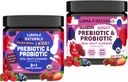 Llama Naturals Kids Pre & Probiotic Gumies + Felnőtt Pre & Probiotics Bundle