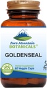 Pure Mountain Botanicals Goldenplace Capsules - Kosher Vegan Caps 250mg Organic Goldenplace Root Supplement